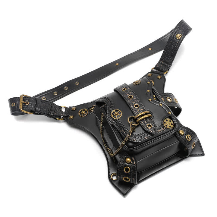 Borsa da gamba con catena Steampunk per attrezzatura da esterno