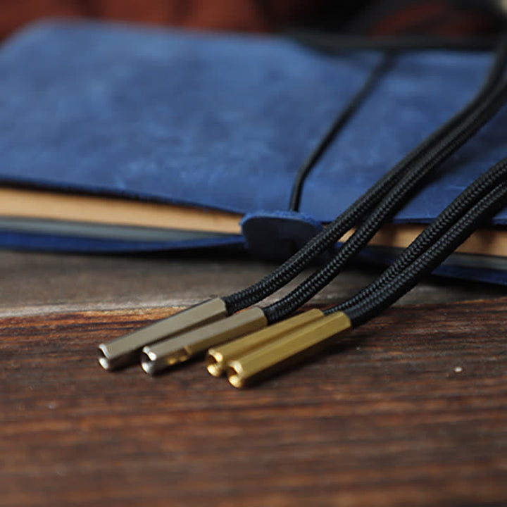 Cravatta Bolo con Girasole in Stile Vintage e Dettagli in Oro