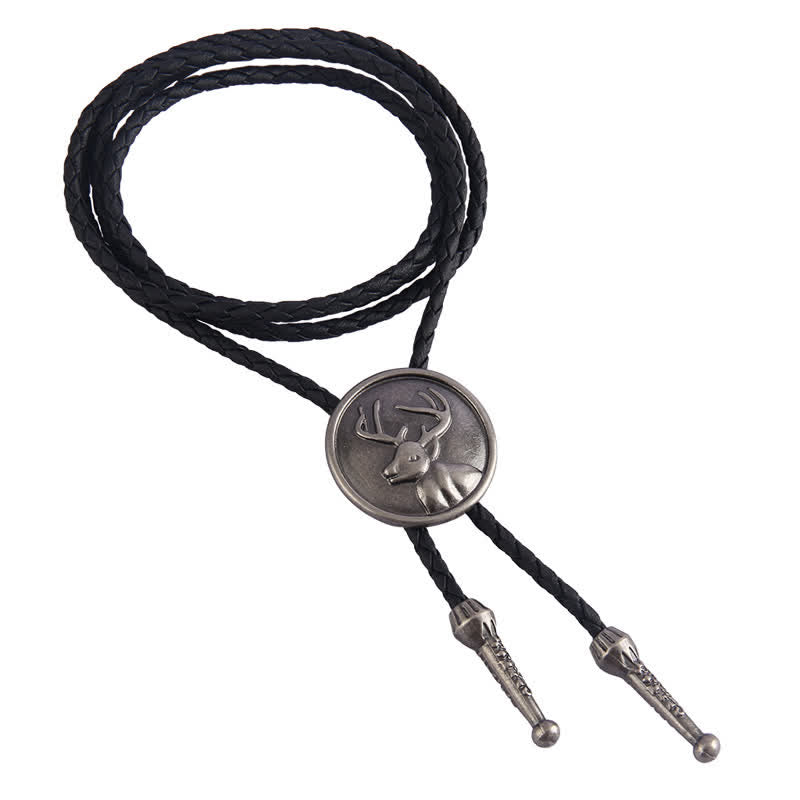Cravatta Bolo Western con aquila volante
