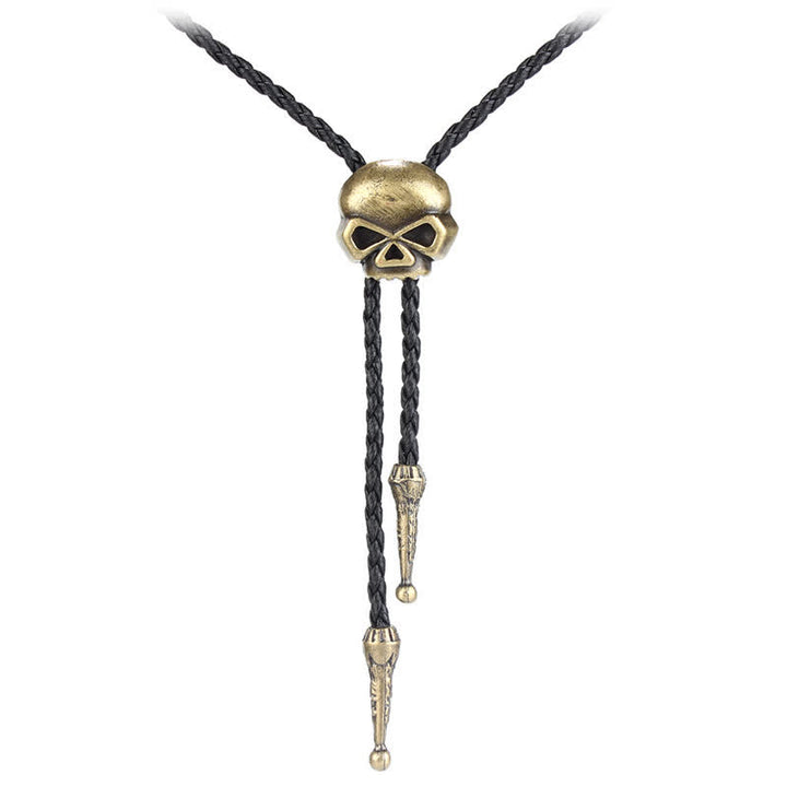 Cravatta Bolo Western con aquila volante