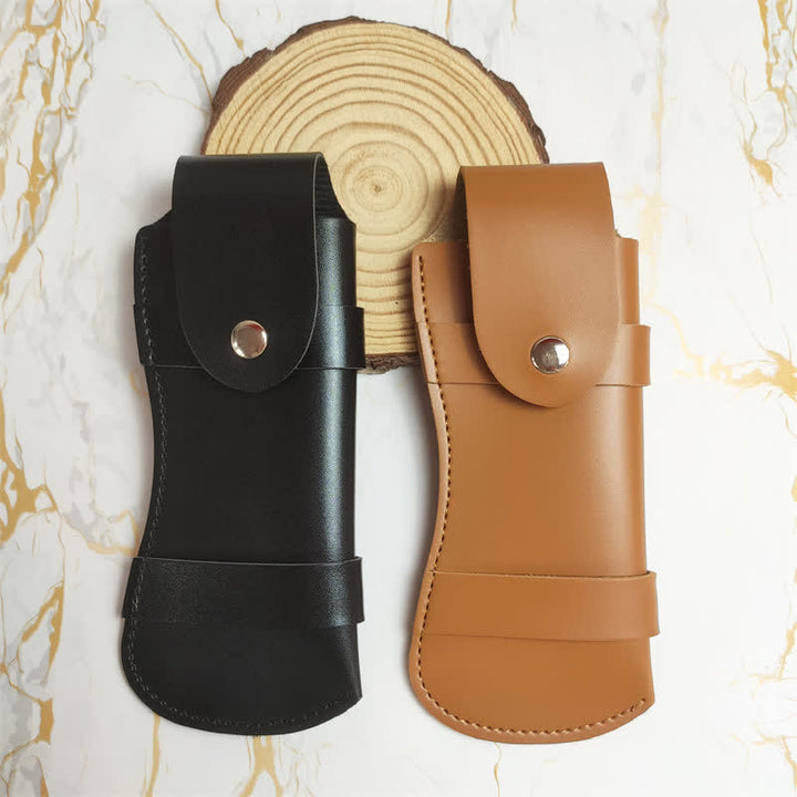 Fodero per coltello pieghevole da escursionismo, borsa in pelle con cintura