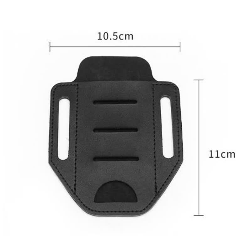 EDC Tactical Multi-tool Holster Borsa da cintura in pelle