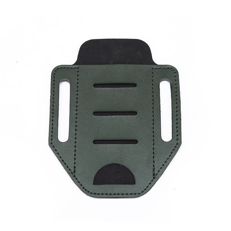 EDC Tactical Multi-tool Holster Borsa da cintura in pelle - Verde militare - image 10