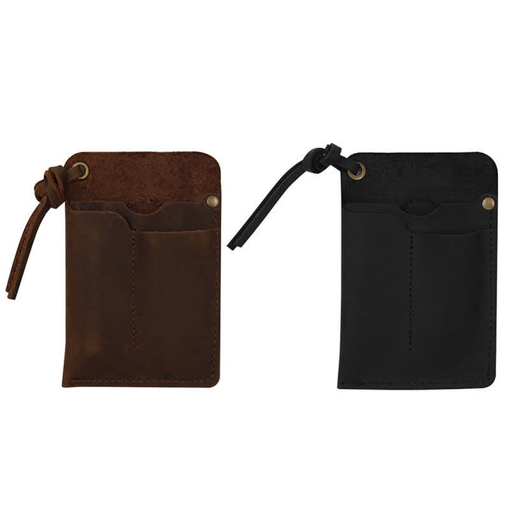 Borsa da cintura in pelle EDC portatile e maneggevole per esterni