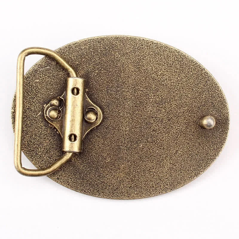 Cintura in pelle con fibbia a forma di cinghiale fai da te da uomo - image 1