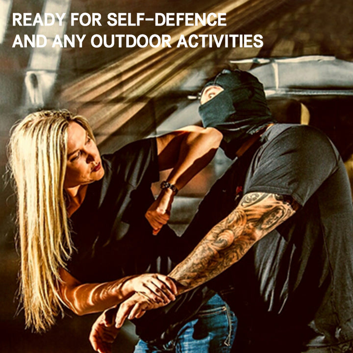 Cintura in pelle con coltello pieghevole nascosto in oro fai da te da uomo - image 5