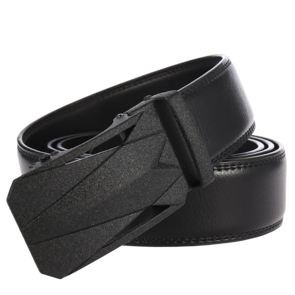 Cintura in pelle con fibbia automatica da uomo, formale, per tutti i giorni - image 8