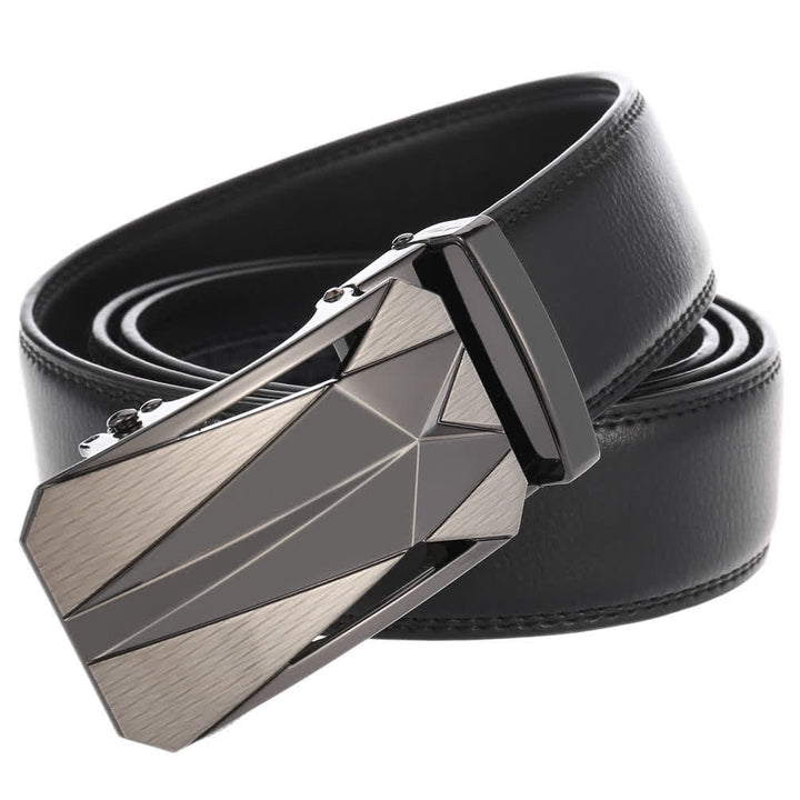 Cintura in pelle con fibbia automatica da uomo, formale, per tutti i giorni - image 18