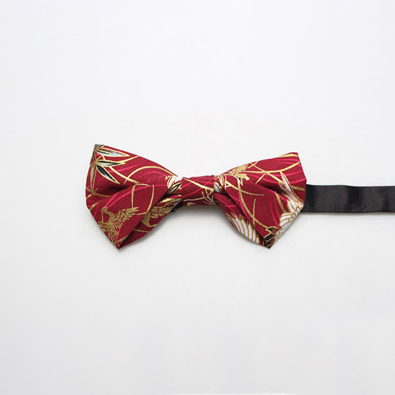 Papillon da uomo in cotone con motivo reale - Stile n. 5 - image 8