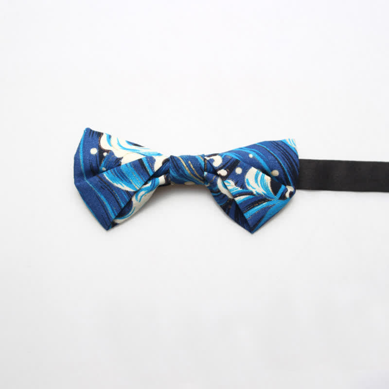 Papillon da uomo in cotone con motivo reale - Stile n. 7 - image 10
