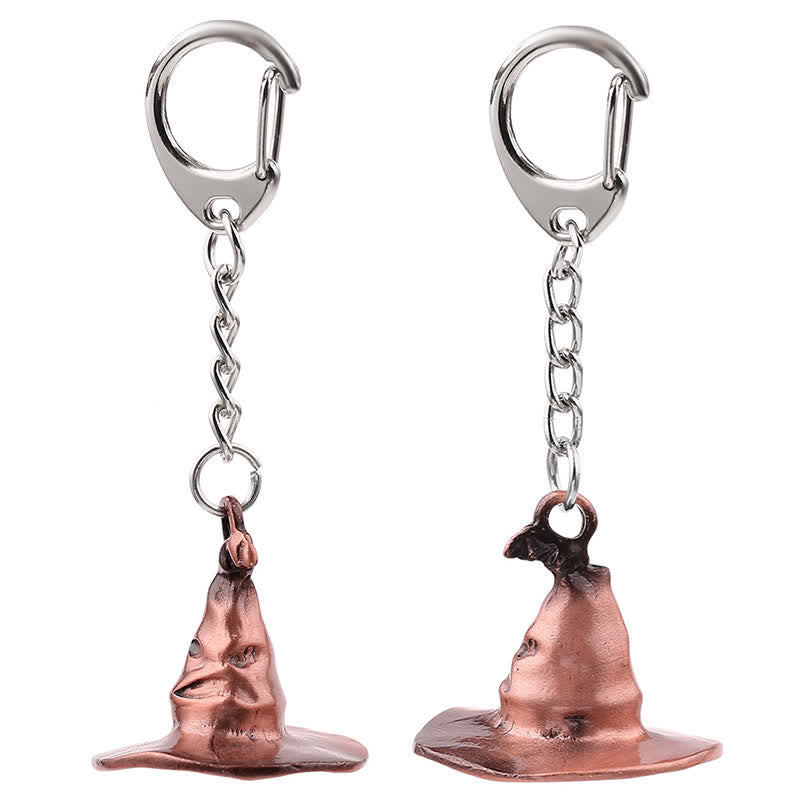 Portachiavi con ciondolo magico a forma di cappello da strega - image 7