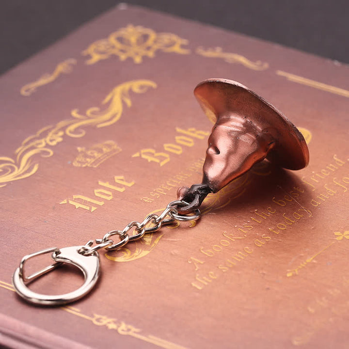 Portachiavi con ciondolo magico a forma di cappello da strega - image 2