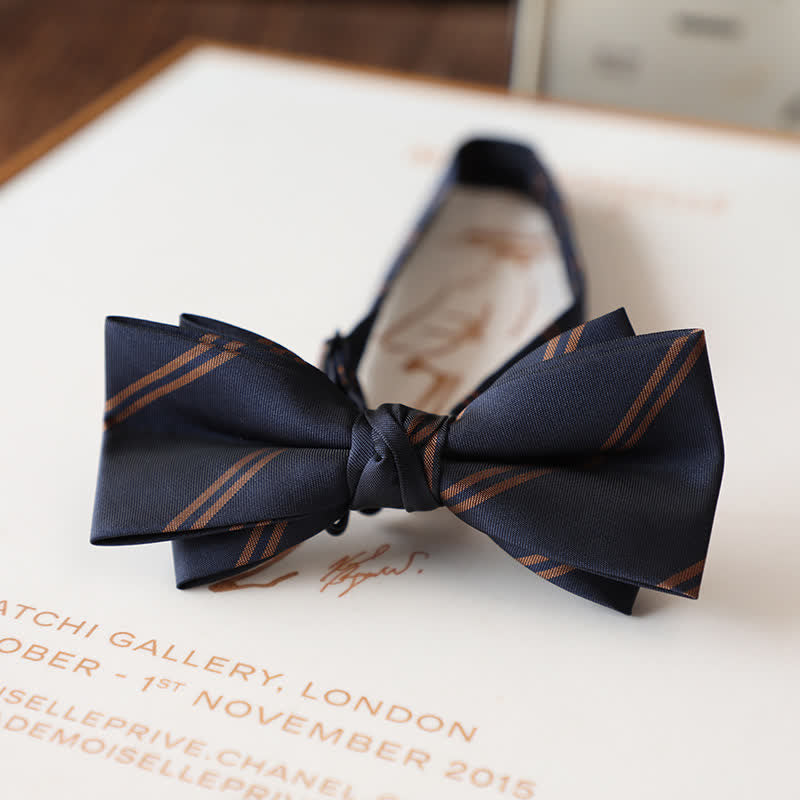 Papillon da uomo con motivo floreale vintage per abito da sposa