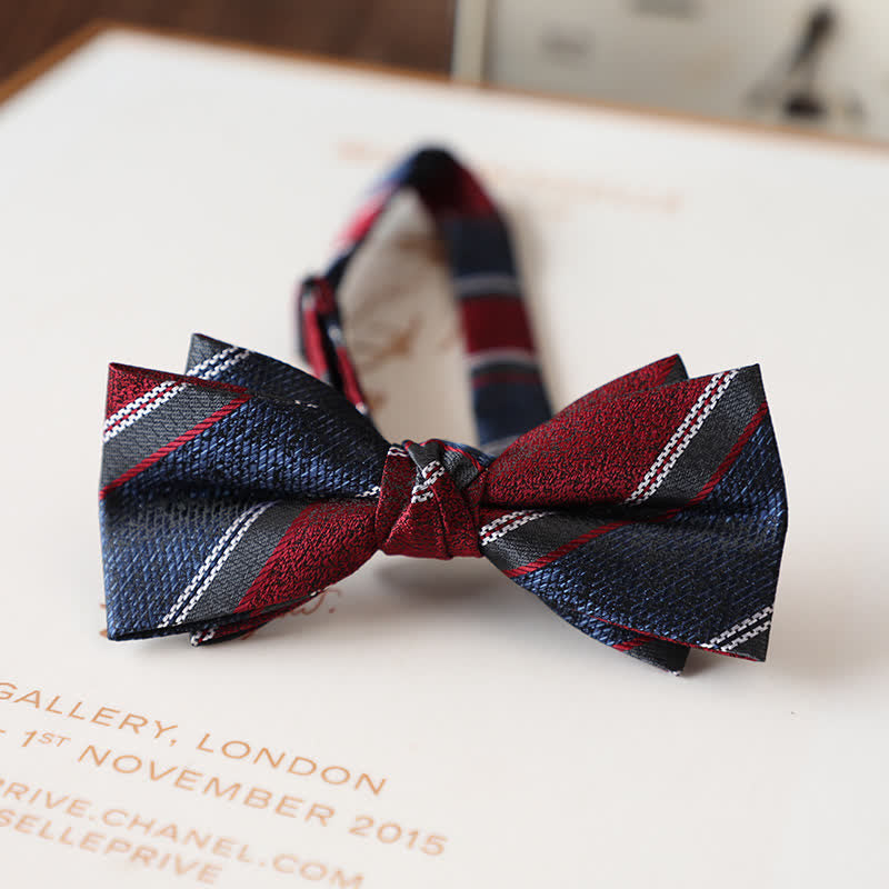 Papillon da uomo con motivo floreale vintage per abito da sposa