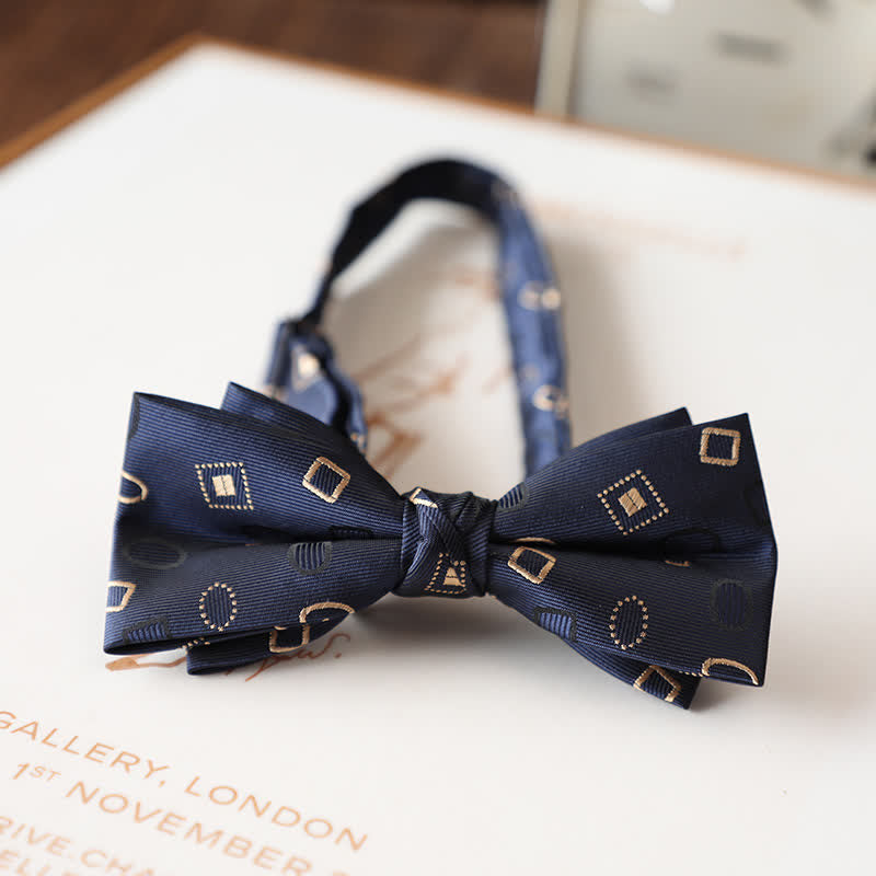Papillon da uomo con motivo floreale vintage per abito da sposa