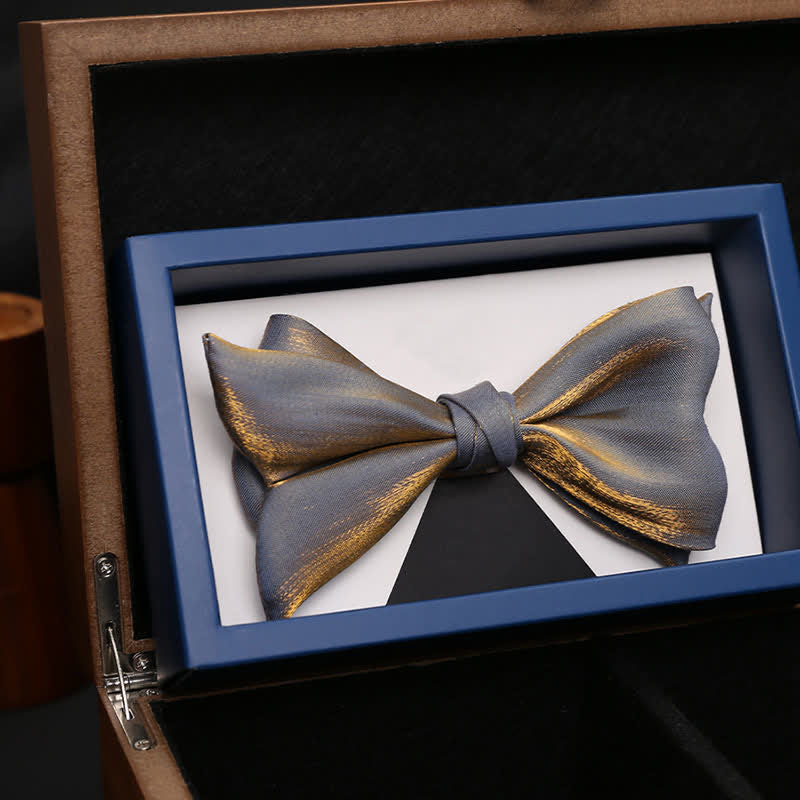 Papillon da uomo a forma di coda di pesce brillante per abito da sposa - image 4