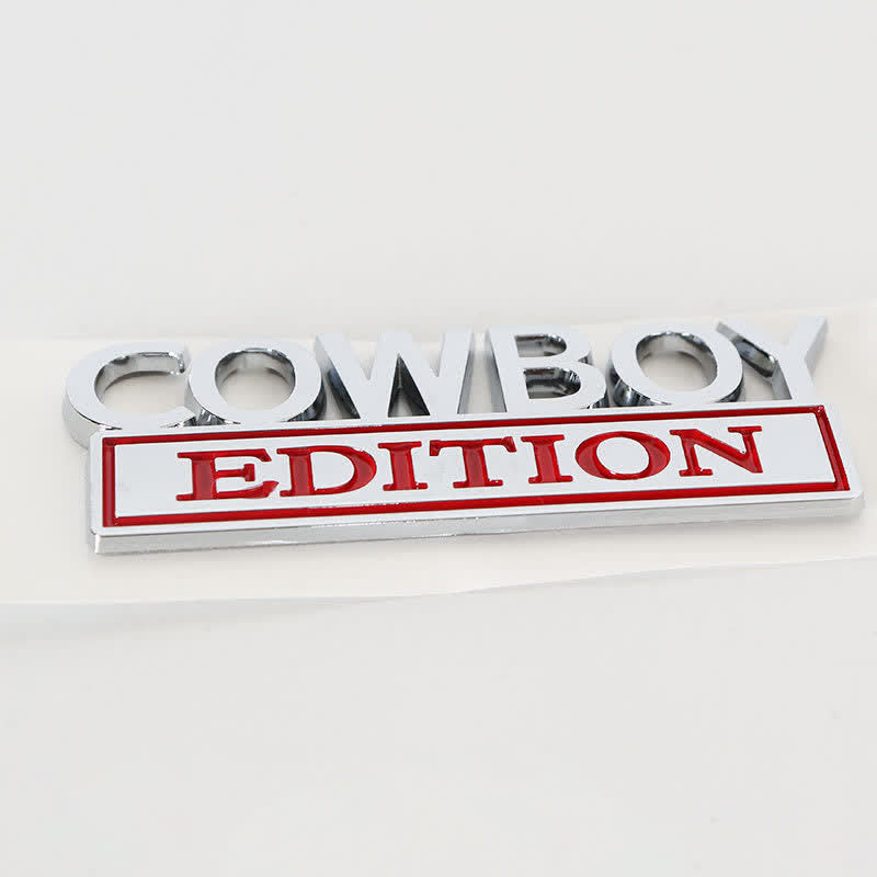 Adesivo ABS COWBOY EDITION Emblema distintivo per auto