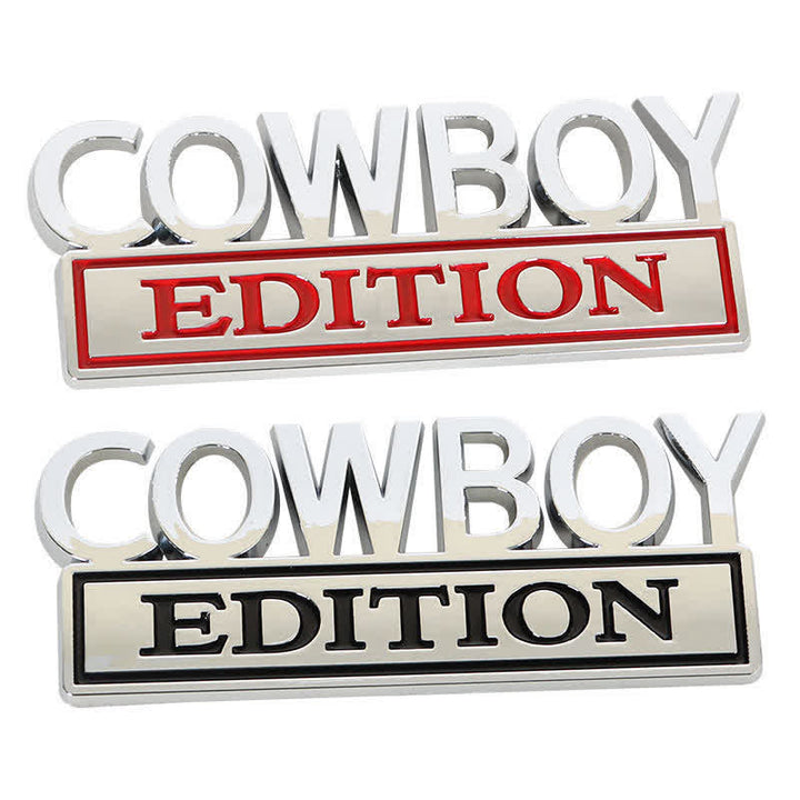 Adesivo ABS COWBOY EDITION Emblema distintivo per auto