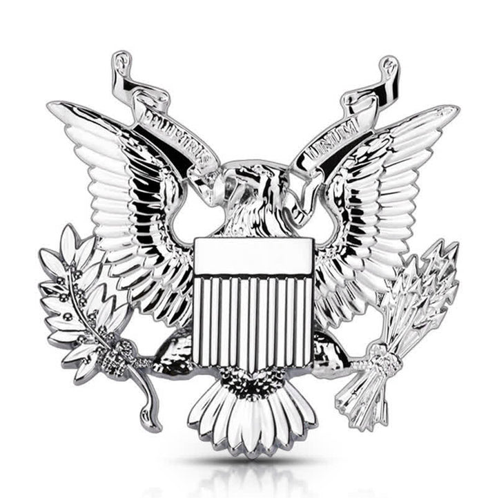 Adesivo in metallo con stemma per auto Force Winged Eagle