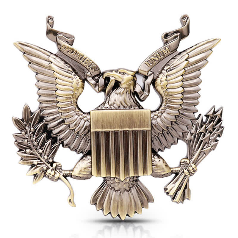 Adesivo in metallo con stemma per auto Force Winged Eagle