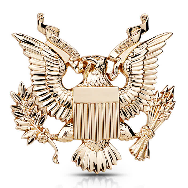 Adesivo in metallo con stemma per auto Force Winged Eagle
