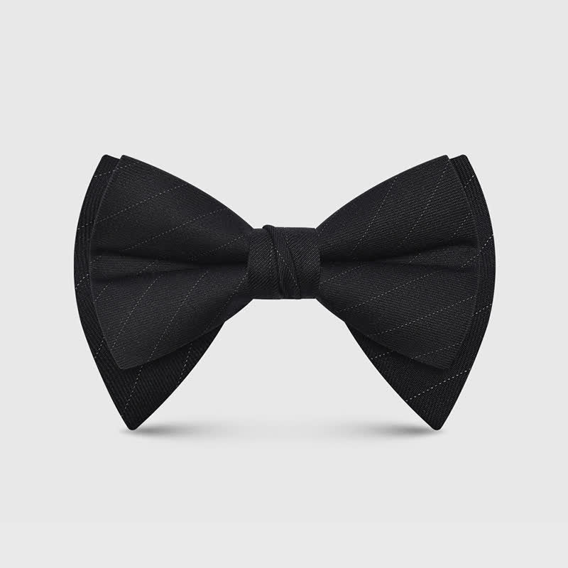 Papillon a punta oversize classico grande ed elegante da uomo - image 10