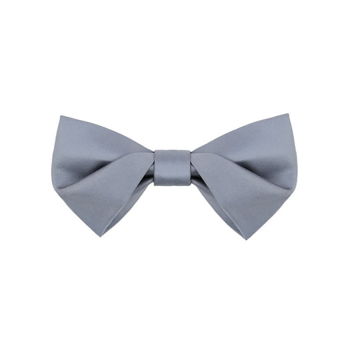Papillon da sposa classico semplice da uomo, tinta unita
