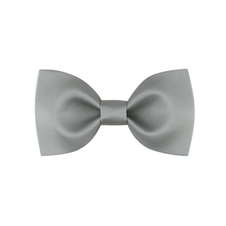 Papillon da sposa classico semplice da uomo, tinta unita