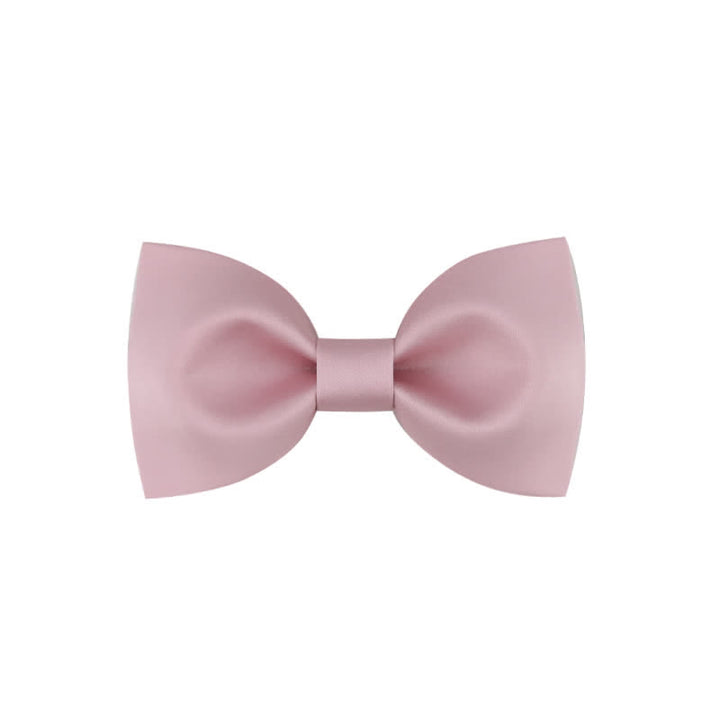 Papillon da sposa classico semplice da uomo, tinta unita