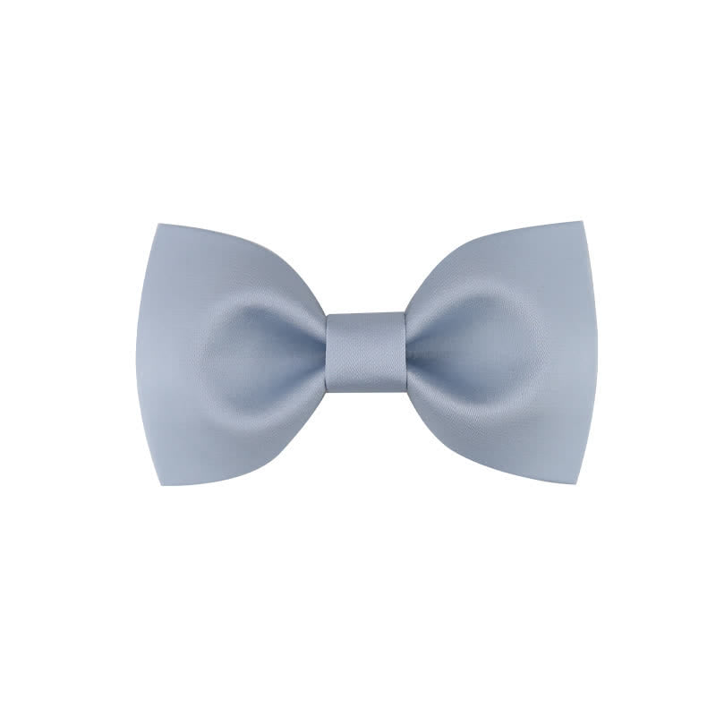 Papillon da sposa classico semplice da uomo, tinta unita