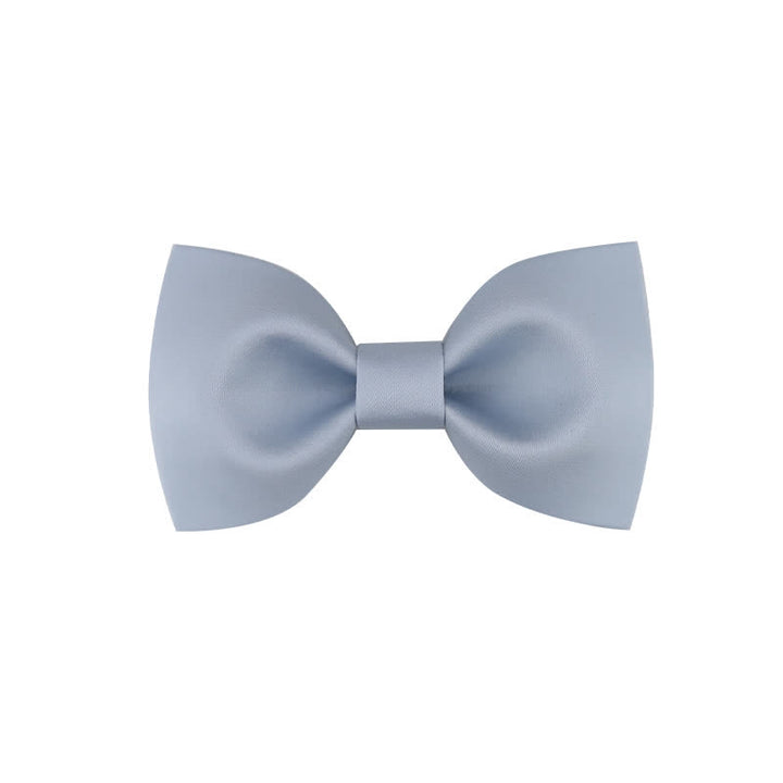 Papillon da sposa classico semplice da uomo, tinta unita