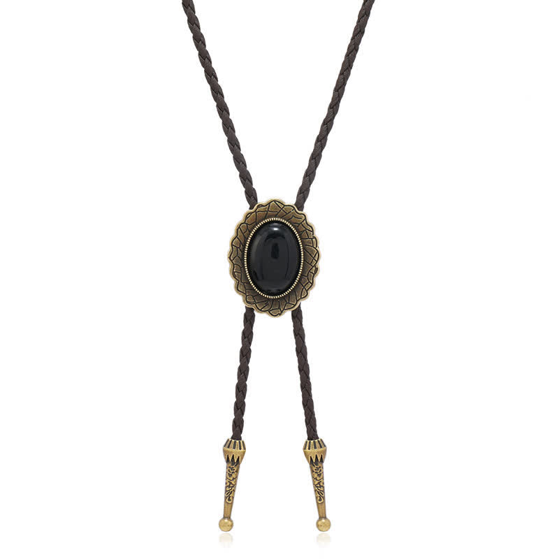 Stupenda replica Western Stone Bolo Tie - image 6