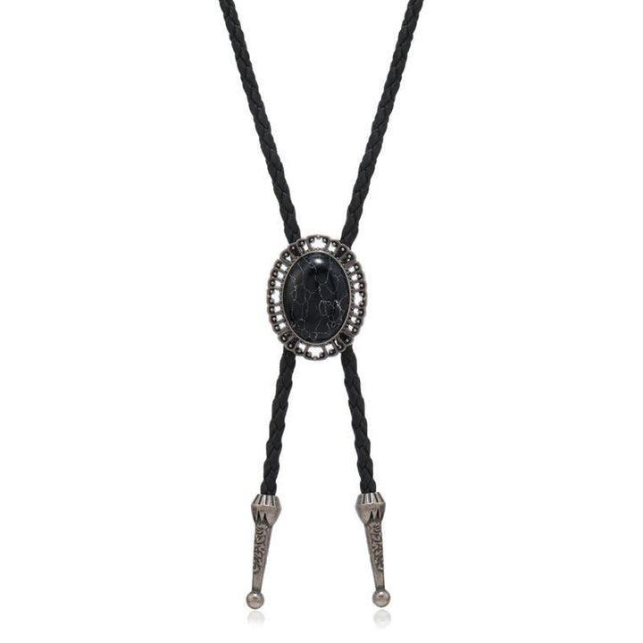 Stupenda replica Western Stone Bolo Tie - image 8