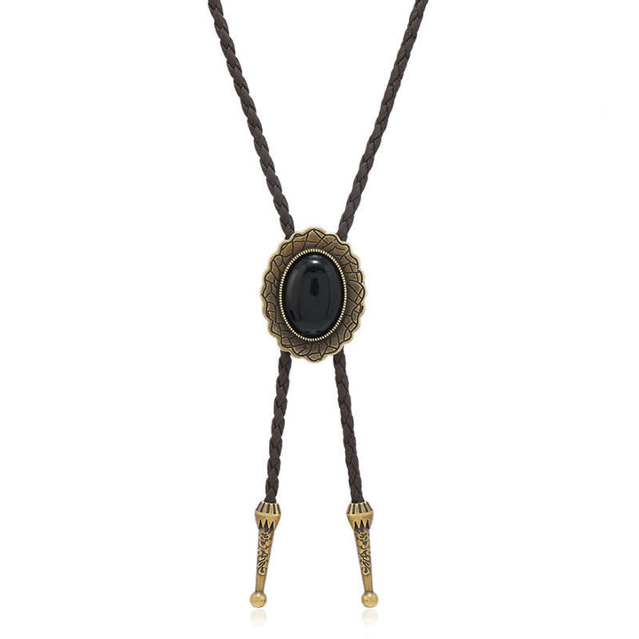 Stupenda replica Western Stone Bolo Tie - image 5
