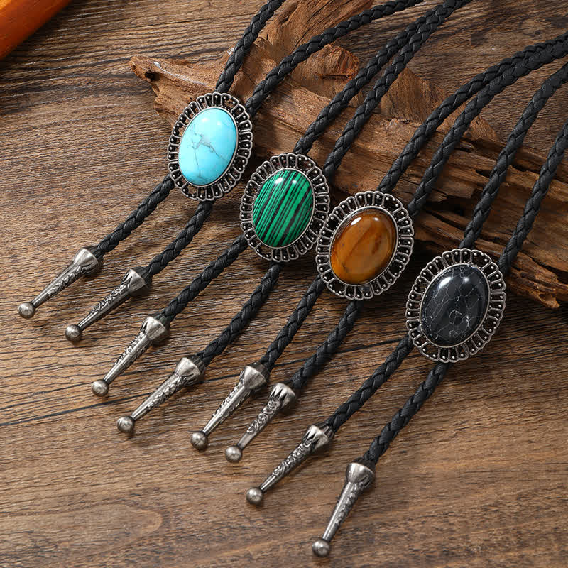 Stupenda replica Western Stone Bolo Tie - image 1