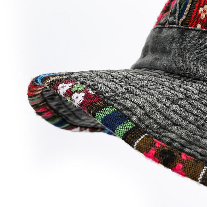 Cappello unisex Boho geometrico floreale
