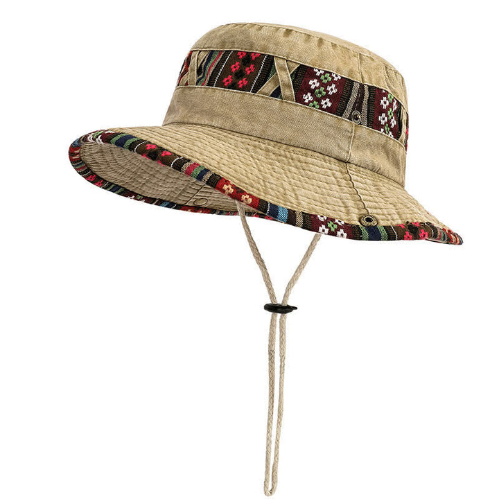 Cappello unisex Boho geometrico floreale
