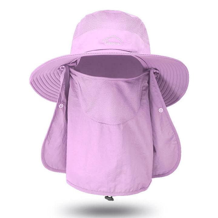 Cappello da trekking con mascherina staccabile da uomo