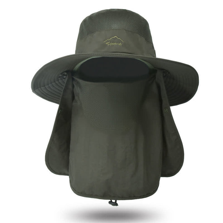 Cappello da trekking con mascherina staccabile da uomo