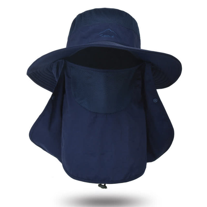 Cappello da trekking con mascherina staccabile da uomo