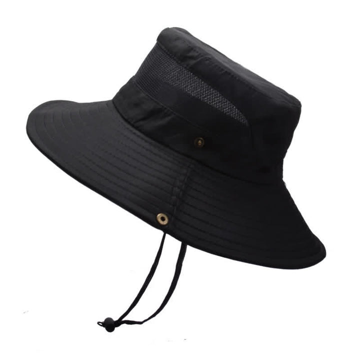 Cappello da viaggio da spiaggia con protezione solare estiva da uomo