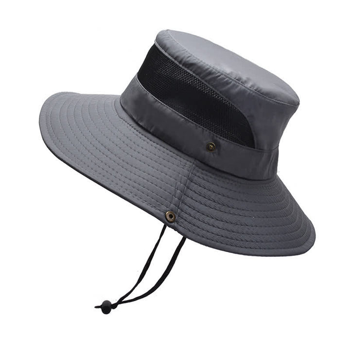 Cappello da viaggio da spiaggia con protezione solare estiva da uomo