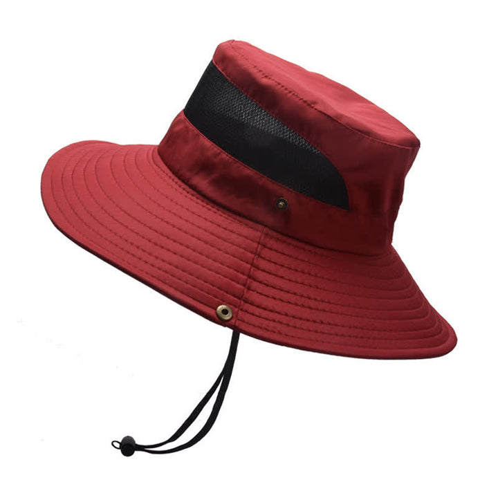Cappello da viaggio da spiaggia con protezione solare estiva da uomo