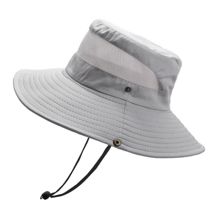 Cappello da viaggio da spiaggia con protezione solare estiva da uomo