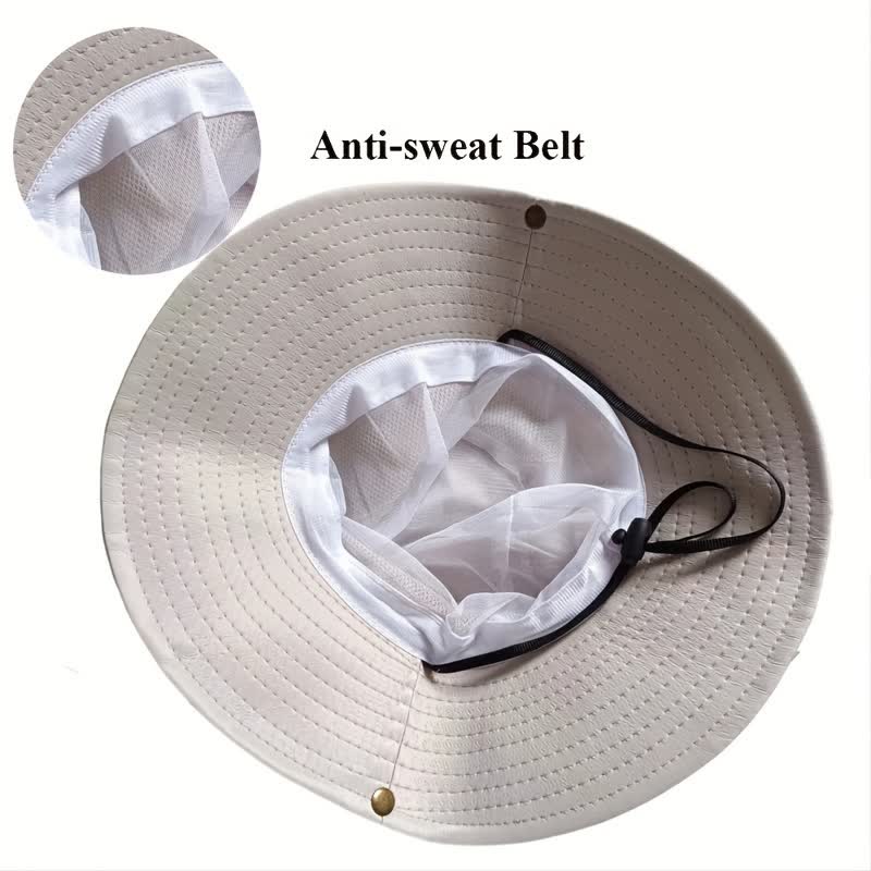 Cappello da viaggio da spiaggia con protezione solare estiva da uomo