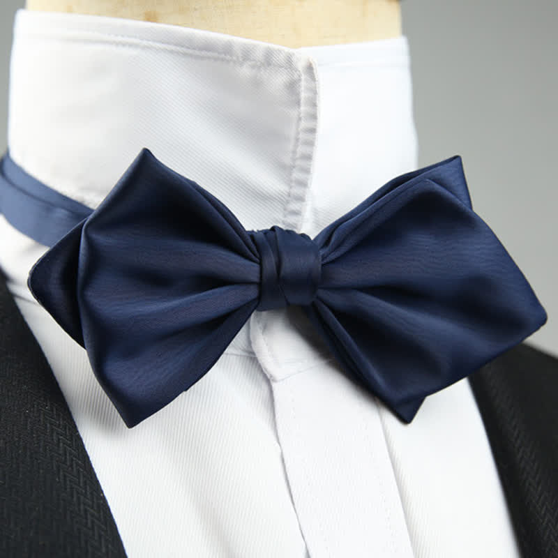 Papillon a punta speciale per matrimonio da uomo