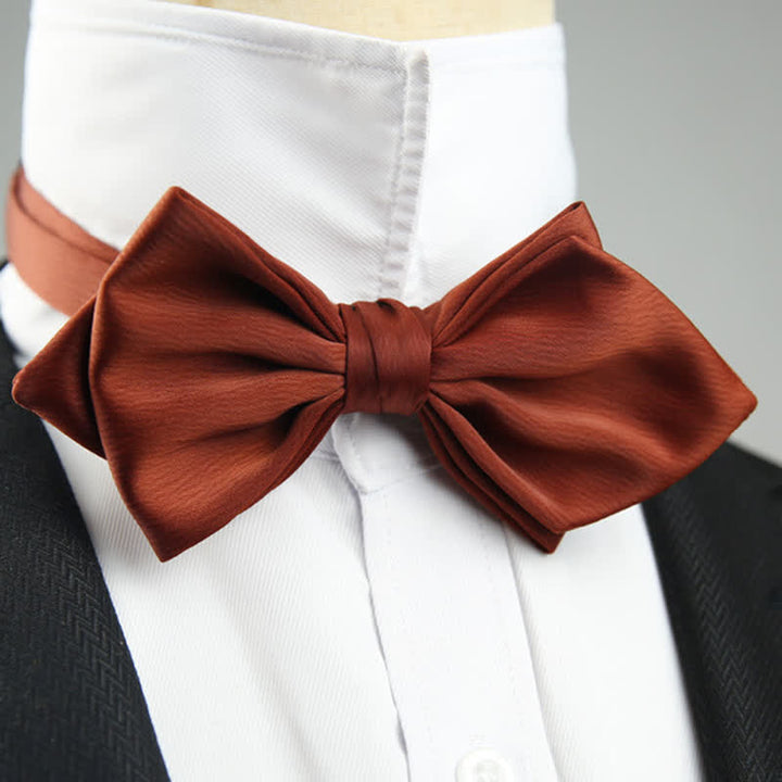 Papillon a punta speciale per matrimonio da uomo