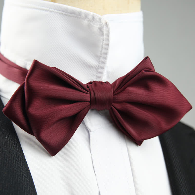 Papillon a punta speciale per matrimonio da uomo