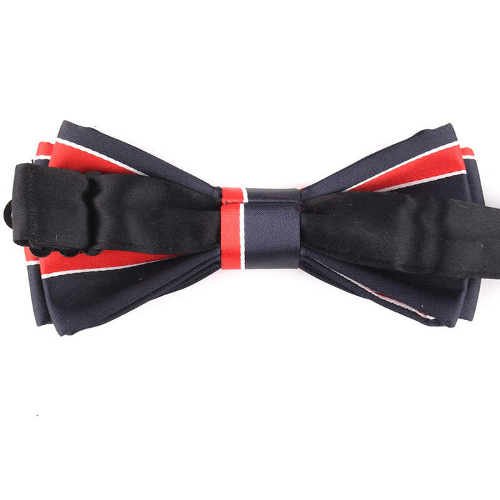 Papillon a righe colorate elegante e innovativo da uomo