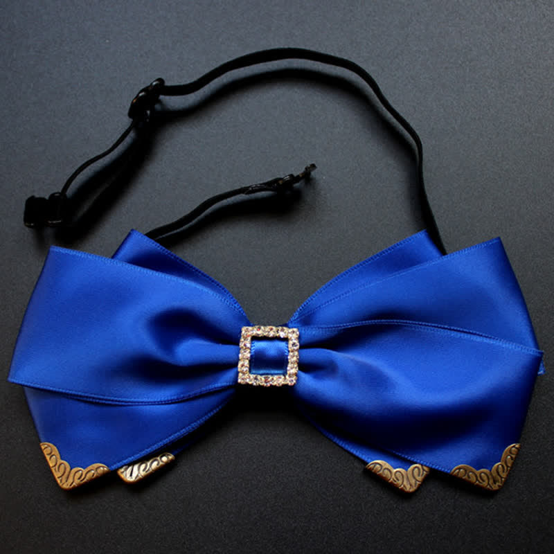 Papillon da matrimonio classico a triplo strato da uomo